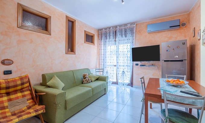 Palazzolo Acreide Historic Centre Apartamento | Apartamento 'Stefy House' con balcón y Wi-Fi