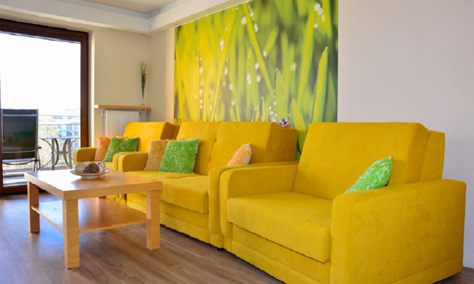 Cetniewo Apartamento | Apartment Sunny Bahama 28m2, 4pax, Internet, Balcony, Parking, Lift