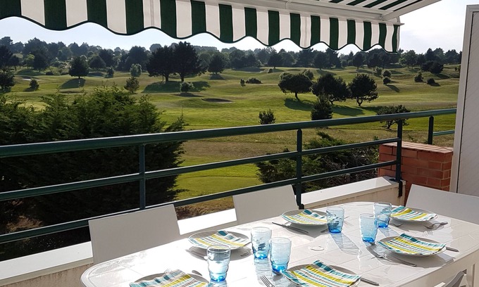 Pornic Apartamento | Apartamento, magnífica vista del campo de golf.