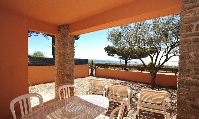 La Londe-les-Maures Apartamento | APARTAMENTO T3 *** 6 pers a 10 m de la playa con vista al mar y piscina climatizada (3)