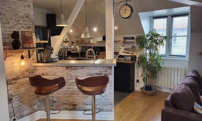 La Rochelle City Centre Apartamento | T3 Apartment with Terrace Historic Center