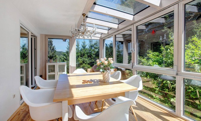 Altglashutten Apartamento | Apartamento 'Tannenzäpfle' con terraza privada, jardín compartido y Wi-Fi