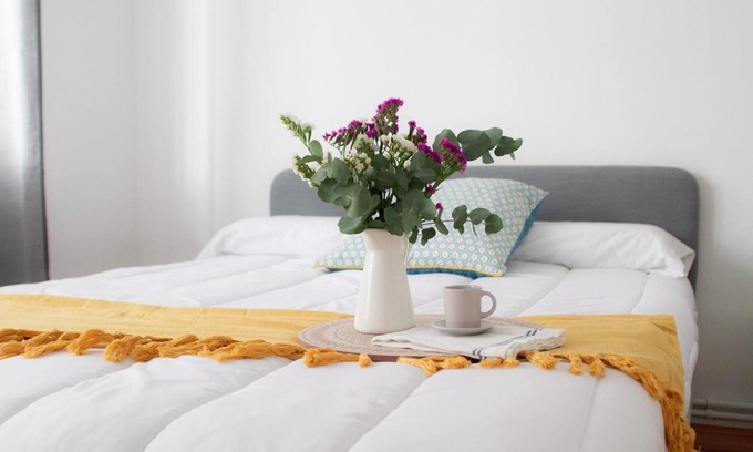 Lugo Apartamento | Apartamento 'Tata' con balcón y Wi-Fi