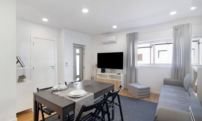 Vila Real Santo Antonio Apartamento | Apartamento "Telmus Villa Rc" con terraza compartida y Wi-Fi