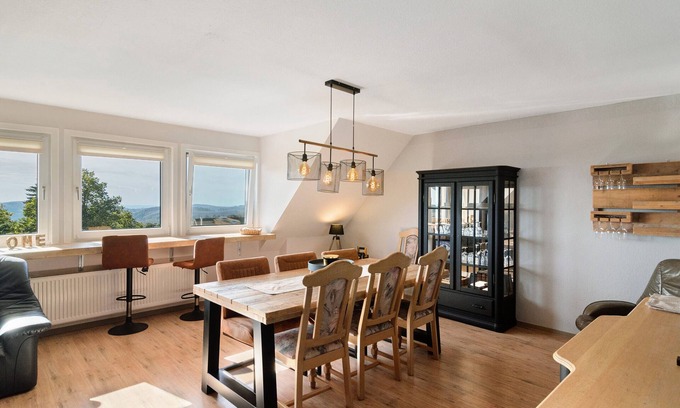 Sankt Andreasberg Apartamento | Apartamento "Traumharz" con vistas a la montaña y Wi-Fi