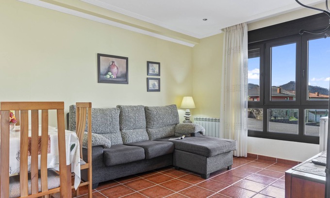 Riberas Apartamento | Apartamento 'Trigalin' con vistas a la montaña y jardín privado