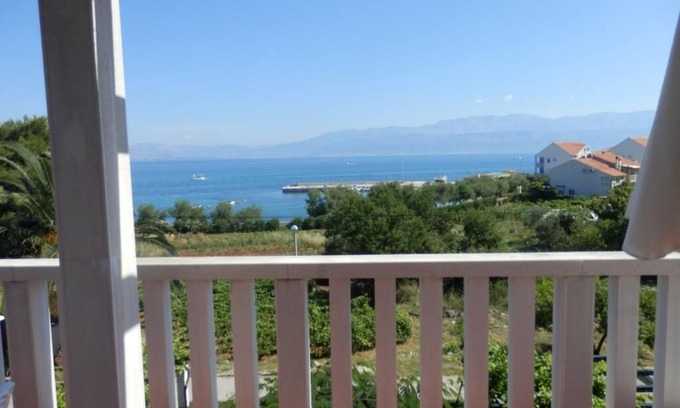 Mirce Apartamento | Apartamento Vesna - Apartamento de tres habitaciones con terraza y vistas al mar (Vesna)