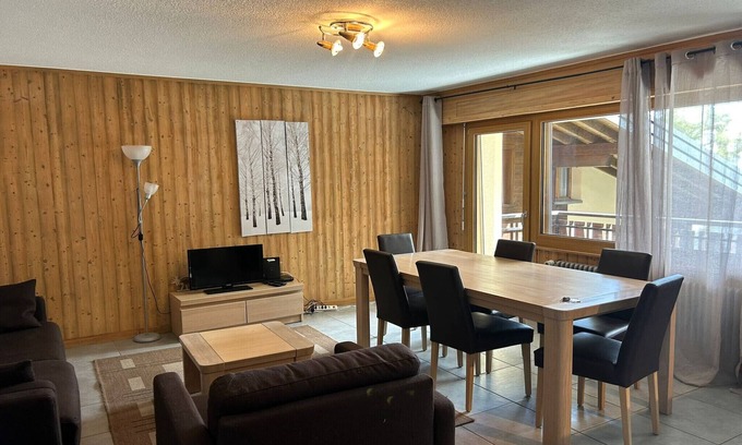 Salins Apartamento | Apartamento Veysonnaz junto al telesilla 4 Vallées