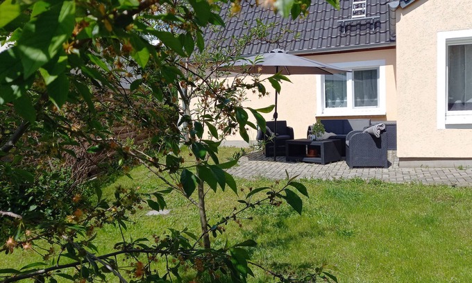 Schoenewalde Apartamento | Apartamento 'Viel Platz Für Entspannung' con terraza privada y Wi-Fi