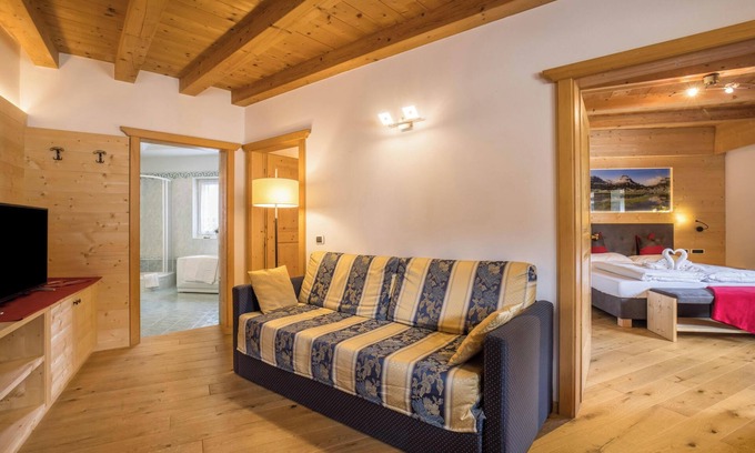 Mareo Apartamento | Apartamento "Villa Anita Piz da Peres" con vistas a la montaña, sauna, Wi-Fi y terraza