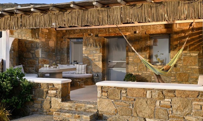 Kalafatis Apartamento | Apartamento 'Vlia Mar Deluxe 55' con Wi-Fi y aire acondicionado