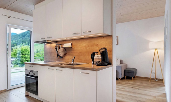 Aftersteg Apartamento | Apartamento 'Wanderlust' con vistas a la montaña, terraza privada y Wi-Fi