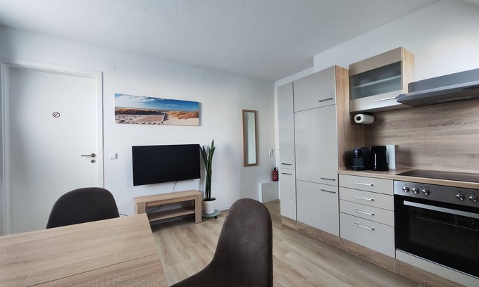 Sindelfingen Apartamento | Apartamento 'Whitestar' con Wi-Fi