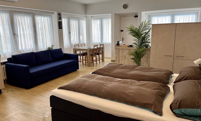 Rheinstetten Apartamento | Apartamento-Apartamento-Baño Privado-Vista a la Ciudad-Apartment