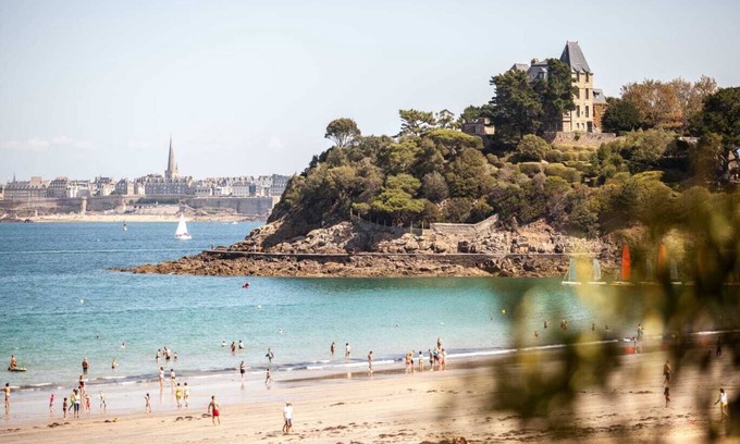 Dinard Apartamento | Apartamento / terraza con vistas al mar - Dinard (playa Ecluse)