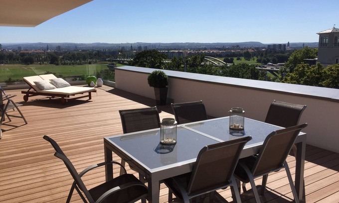 Radeberger Vorstadt Apartamento | Apartamento con la visión