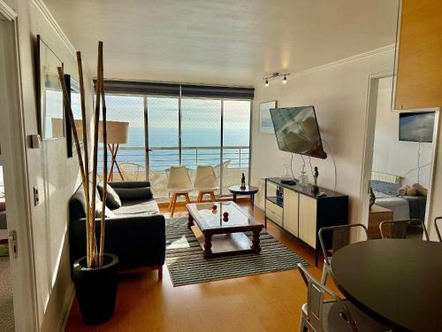 Renaca Apartamento | Depto con increíble vista al mar en Av Eluchans
