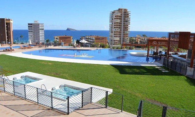 Cala Apartamento | FANTÁSTICAS VISTAS A LA PLAYA, AL MAR Y AL RESIDENCIAL, IDEAL TELETRABO
