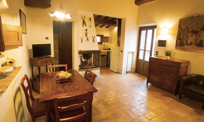 Radicofani Apartamento | Granja Pietreta - Quercia Casa Apartamento - 4 camas