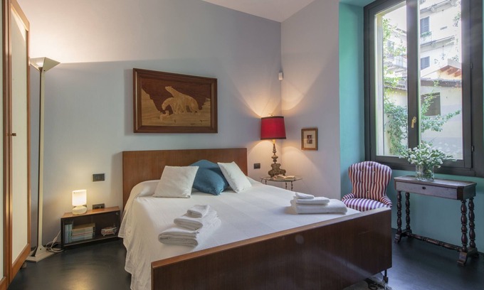 San Marco Apartamento | Apartamento con jardín en el corazón de Brera con aire acondicionado y wi-fi.