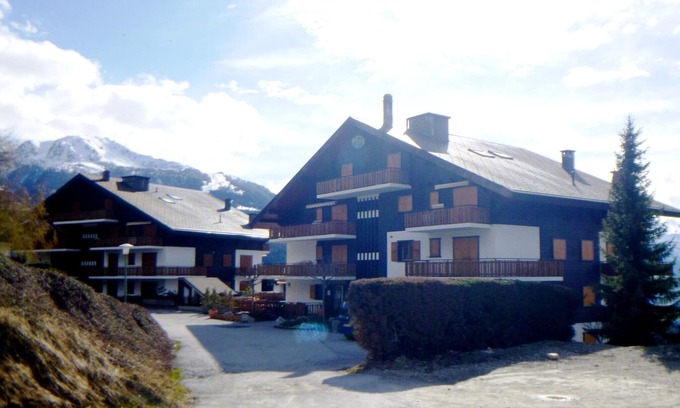 Veysonnaz Apartamento | Apartamento con vistas al valle del Ródano
