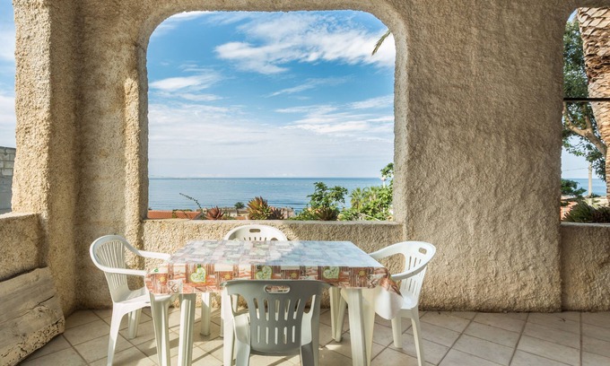 S'Archittu Apartamento | Apartamento con vistas al mar terraza