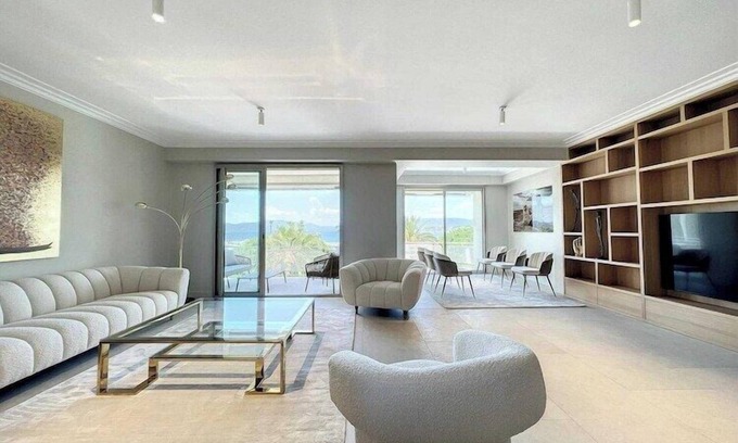 Pointe Croisette Apartamento | Apartamento con terraza vista al mar
