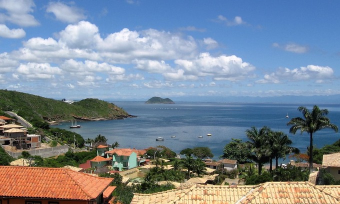 Joao Fernandes Apartamento | Apartment with sunset view of the sea in condominium with swimming pool 70m from the best beach in buzios