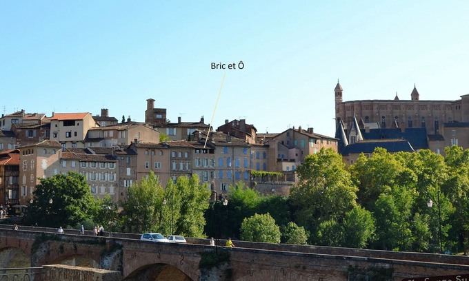 Albi Apartamento | Apartamento con terraza con vistas al Tarn y el corazón de la ciudad histórica