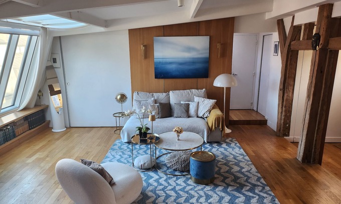 Saint-Merri Apartamento | Apartment with terrace (Paris center)