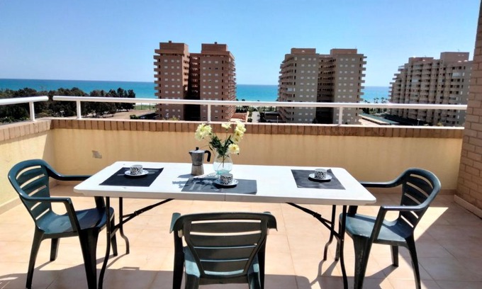 Marina d'Or Apartamento | ACV - Costa Caribe II-2ª linea, planta 6, frontal