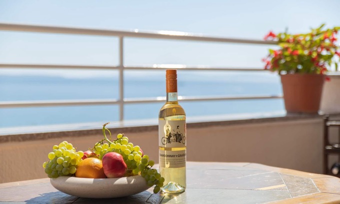 Znjan Apartamento | Apartments Sunrise ( Duilovo ) -Superior Three Bedroom Apartment with Sea View Terrace