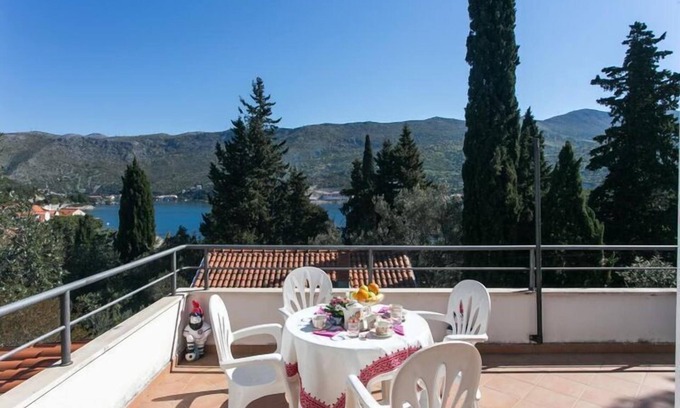 Zaton Apartamento | Apartments Tramonto - One Bedroom Apartment with Balcony and Sea View