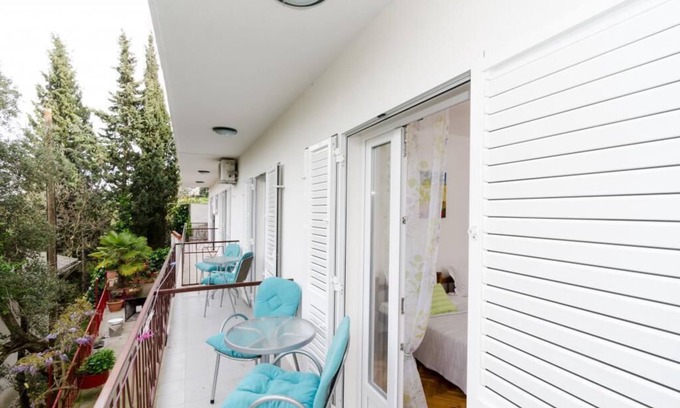 Trpanj Apartamento | Apartments Villa Nikol - Apartamento de dos habitaciones con balc��n y vistas al mar (APT 7)