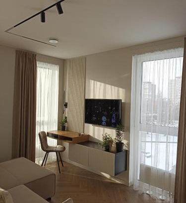Virsuliskes Apartamento | Apartments with a balcony and an impressive terrace on the roof of the house
