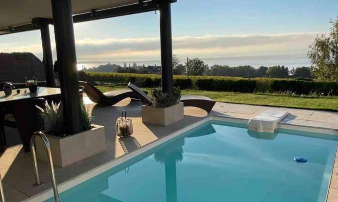 Perroy Apartamento | Appart 100m² à 10 min à pied de la plage de Rolle