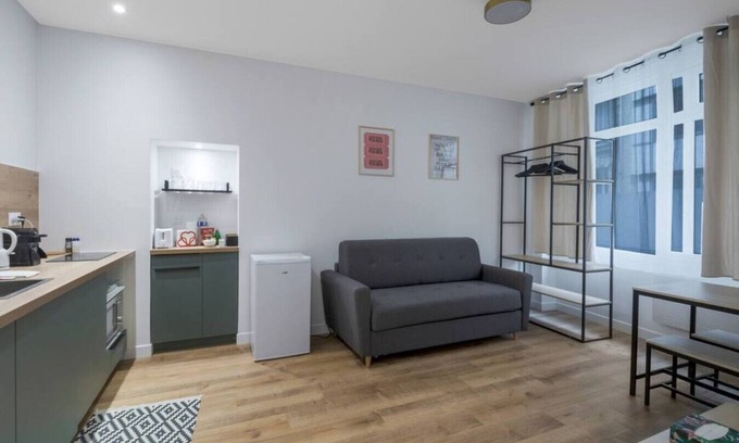 Quartier Saint-Georges Apartamento | Appart 4pers #1 Bedroom # Pigalle # Paris 9