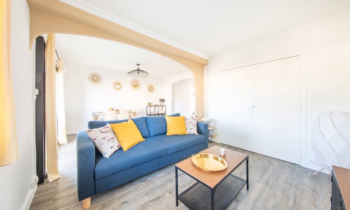 Le Mourillon Apartamento | Appart "les Palmiers" T3 - 3 Dans les Pins