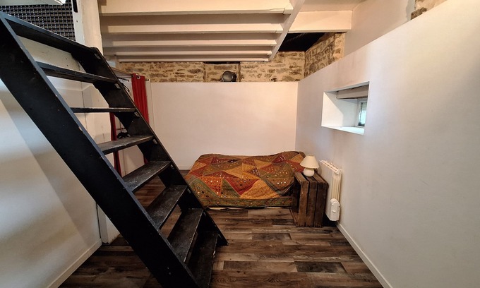 Vannes Apartamento | Appart rdc Avec Jardin Vannes 5mn du Centre Historique
