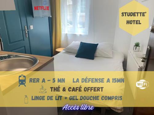 Maisons-Laffitte Apartamento | Appart' Studette Cosy - STADE U ARENA