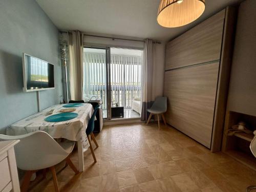 Saint-Cyprien Plage Apartamento | Appart Studio cabine 4 couchages ST CYPRIEN PLAGE SC270-070