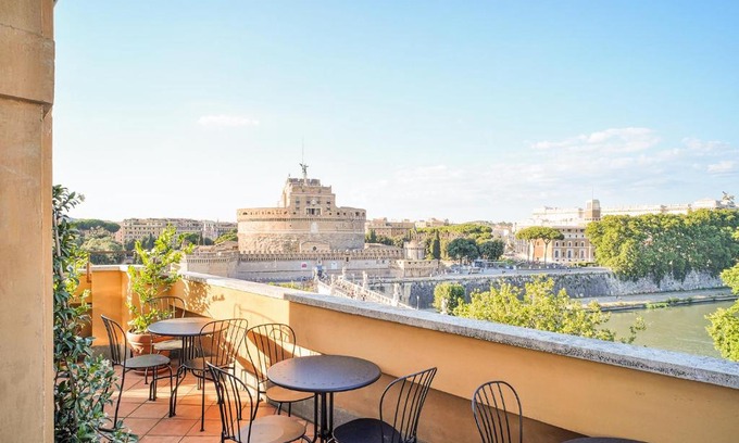Rione V Ponte Apartamento | Appartamento a Castel Sant'Angelo con terrazza
