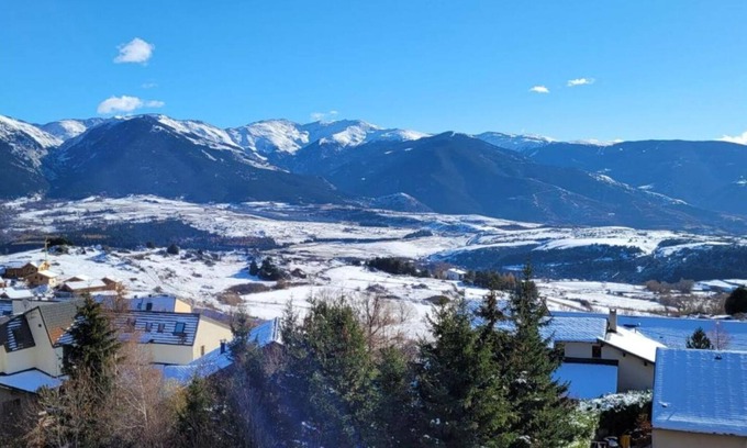 Font-Romeu-Odeillo-Via Apartamento | Appartement Rénové Avec une Magnifique vue