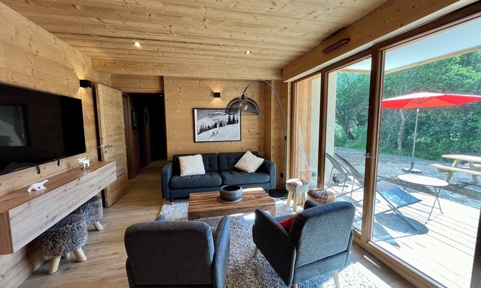 Monetier-les-Bains Apartamento | Appartement à Monétier les Bains. Charme, Standing, Jardin, vue Exceptionnelle