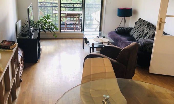 Centre Ville Apartamento | Appartement Centre Ville Boulogne-billancourt, Terrasse, Calme Double Parking