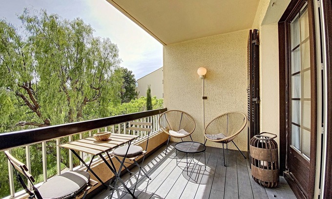 Sanary-sur-Mer Apartamento | Appartement, 1 chambre, Clim, Wifi