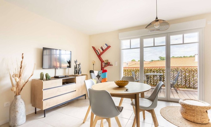 Biscarrosse Apartamento | Appartement 2 chambres Biscarrosse bourg