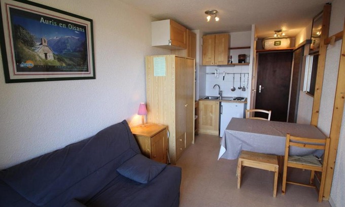 Auris Apartamento | Appartement 2 pièces 3 couchages, à 300m des pistes - Auris en Oisans - FR-1-297-51