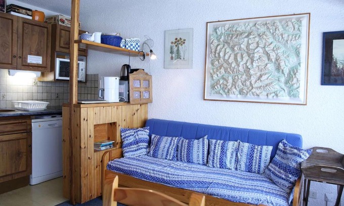 Auris Apartamento | Appartement 2 pièces cabine, 6 couchages au pied des pistes - Auris en Oisans - FR-1-297-38