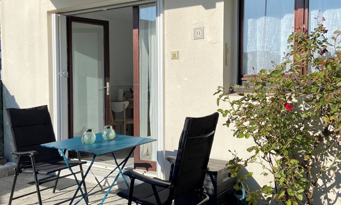 Villers-sur-Mer Apartamento | Appartement 22m2 en Rez-de-jardin 19m2 Proche mer et Marais de Villers-sur-mer